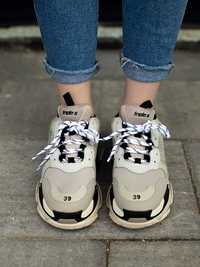 Buty Balenciaga Triple S Beige 36-41 damskie trampki