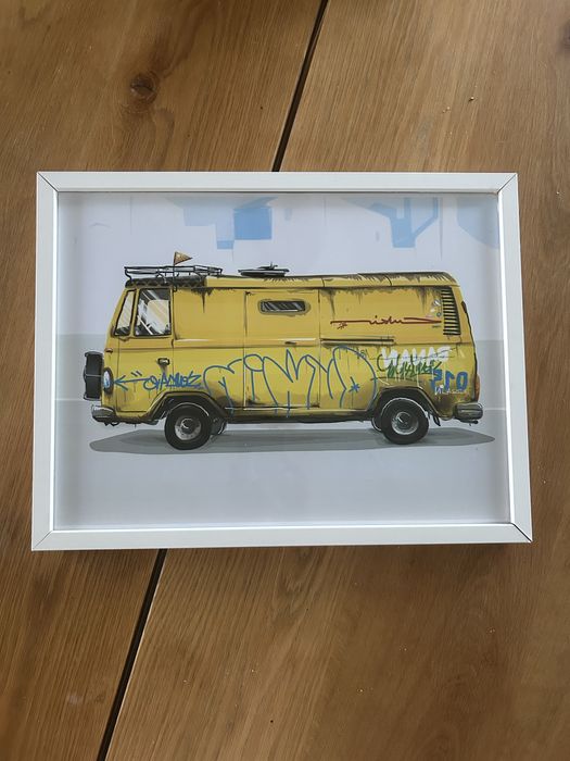 Obraz z grafika cukin art