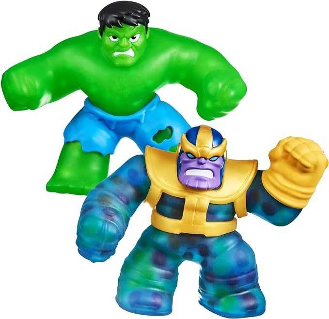 Фігурки Стретч Goo Jit Zu  Hulk vs Thanos   Халк проти  Таноса 41298