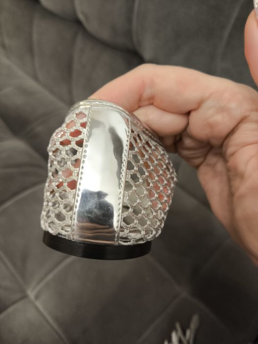 Взуття mango 42. Срібна сіточка