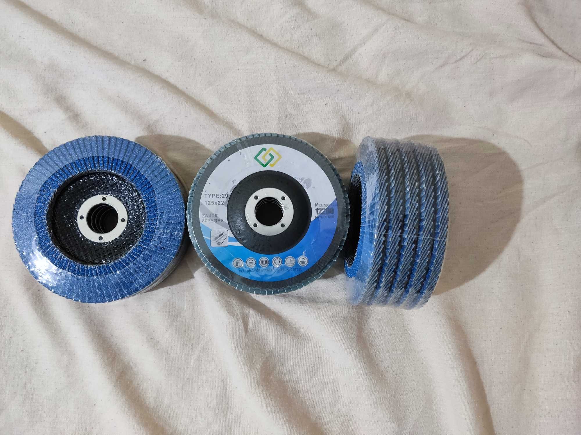 Диск, круг, клт пелюстковий STX 125x22 під кутом 15 гр. Пд. Корея