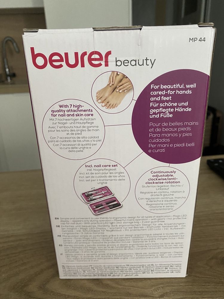 Beurer Beauty - manicure/pedicure set nowy!