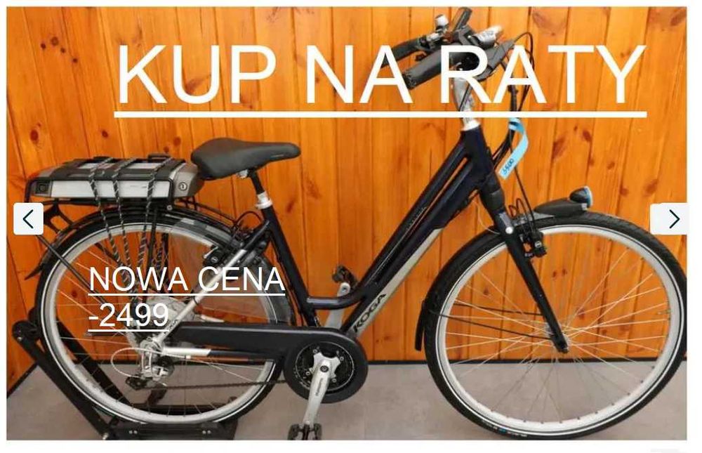 Rower elektryczny Koga E-DeLuxe. D 47 I inne rowery z Holandii