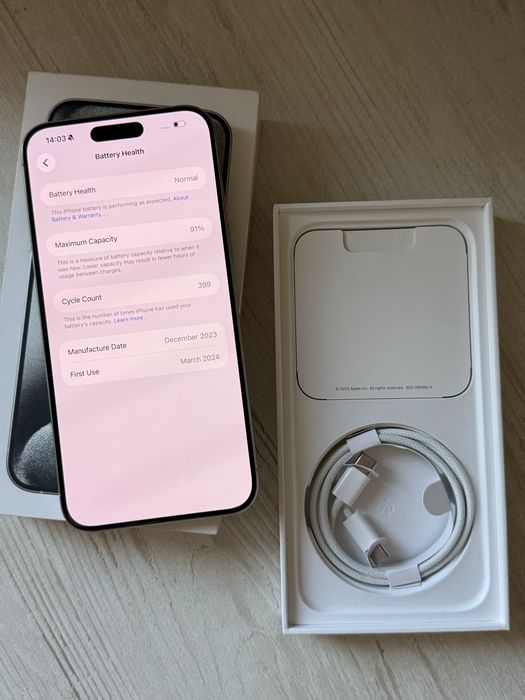 Iphone 15 Pro Max 256 gb фіз сім