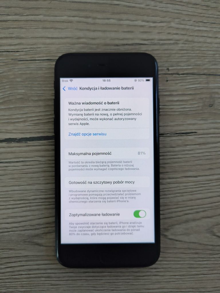 Apple iPhone SE 2020 Sprawny 81% Tanio