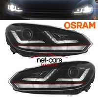 Reflektory lampy przód przednie VW GOLF 6 VI OSRAM LED Xenon GTI Red