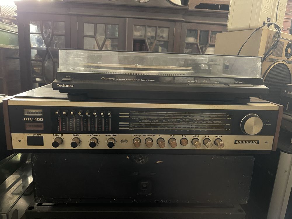 Aparelhagens vintage a funcionar (vários modelos)