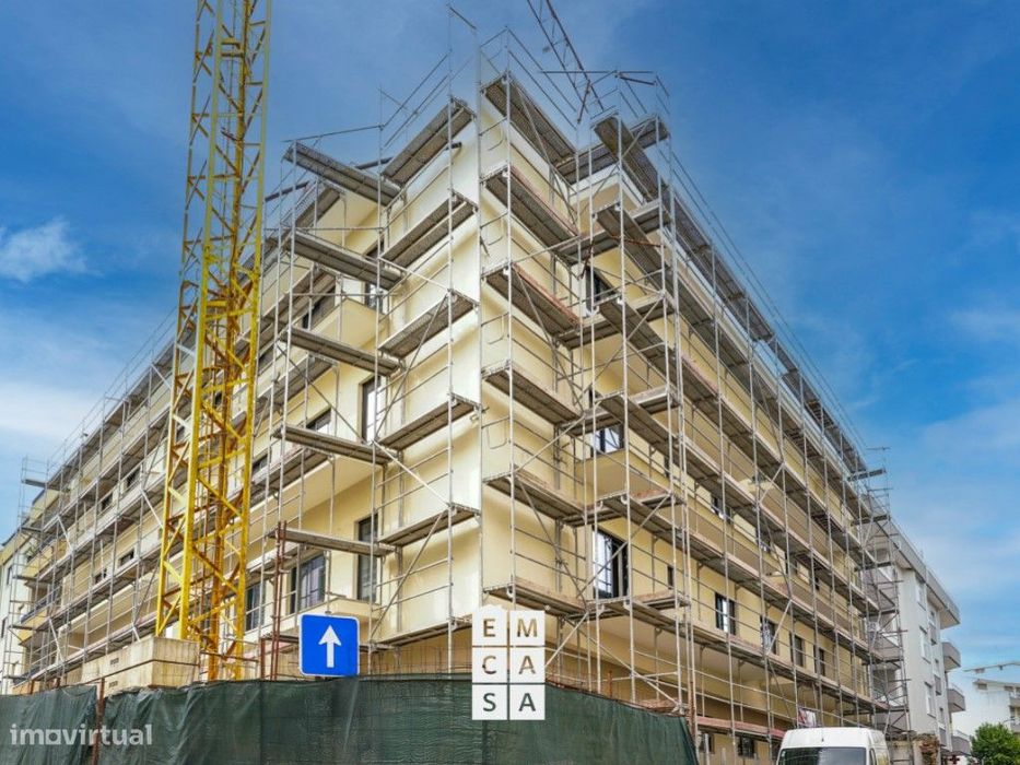 Apartamento T3 novo no centro da cidade