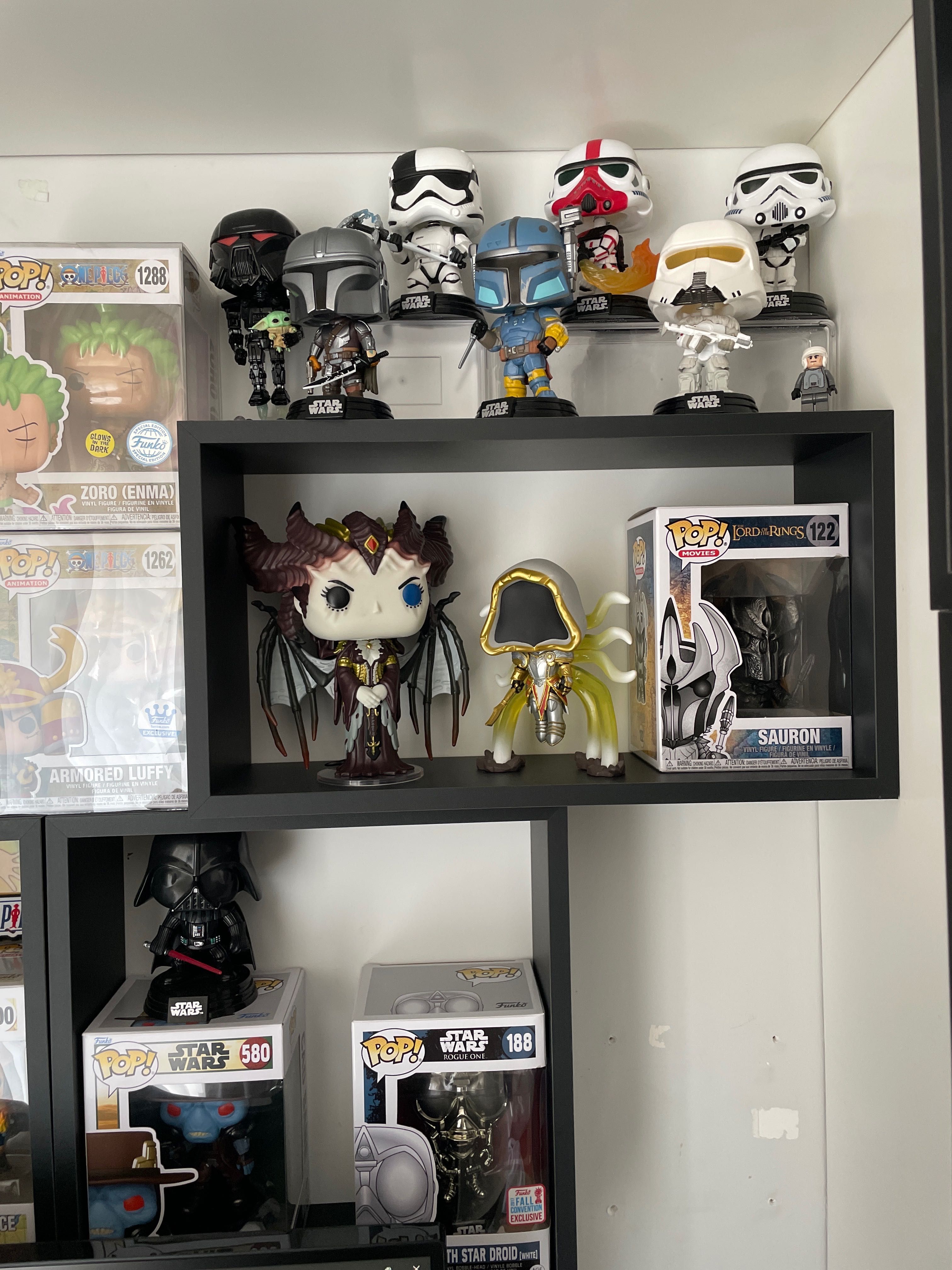 Coleção Funko Pop One piece e Star wars