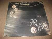Disco em Vinil LP 33 rpm do Neil Diamond “20 Diamond Hits”