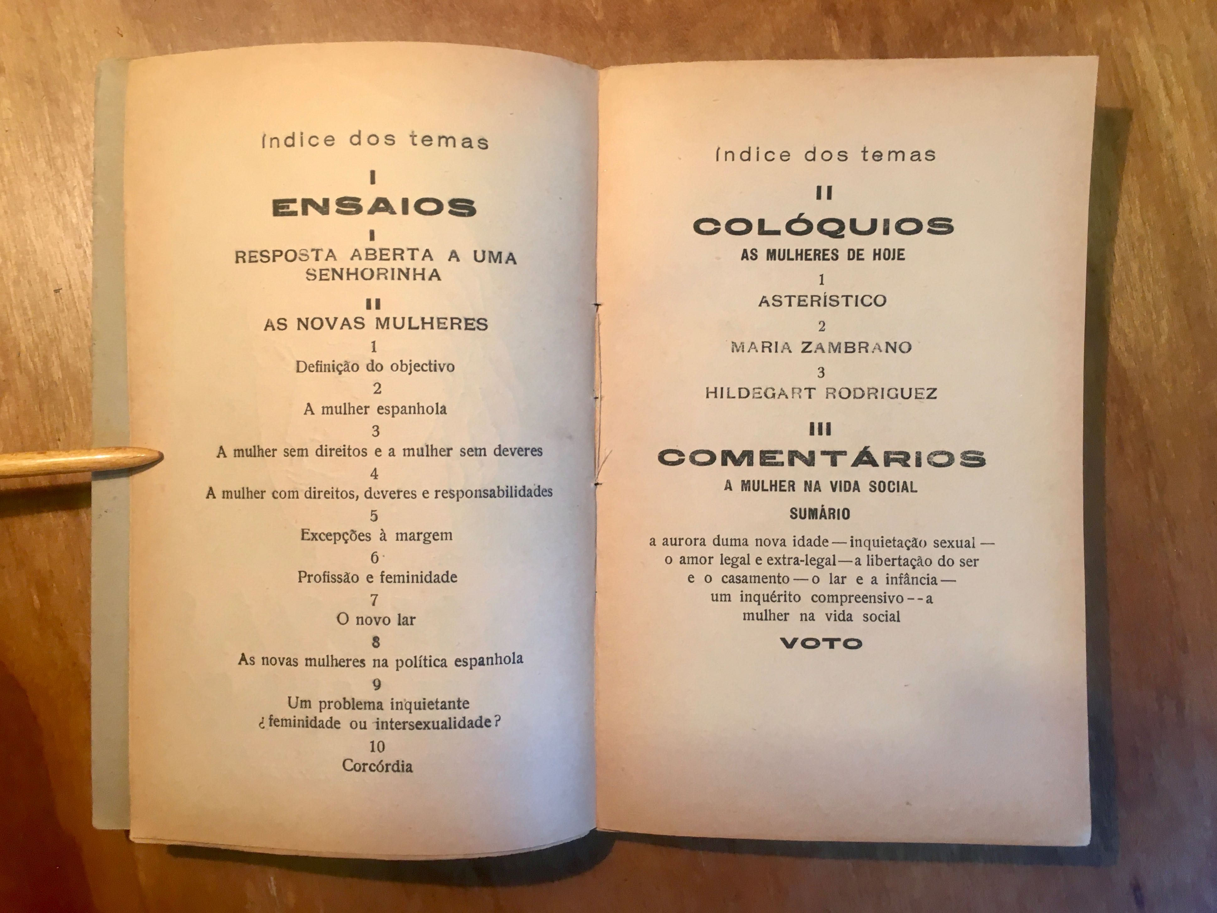 LUÍS JIMENEZ de ASÚA - As Novas Mulheres comentários Pedro Veiga/1933