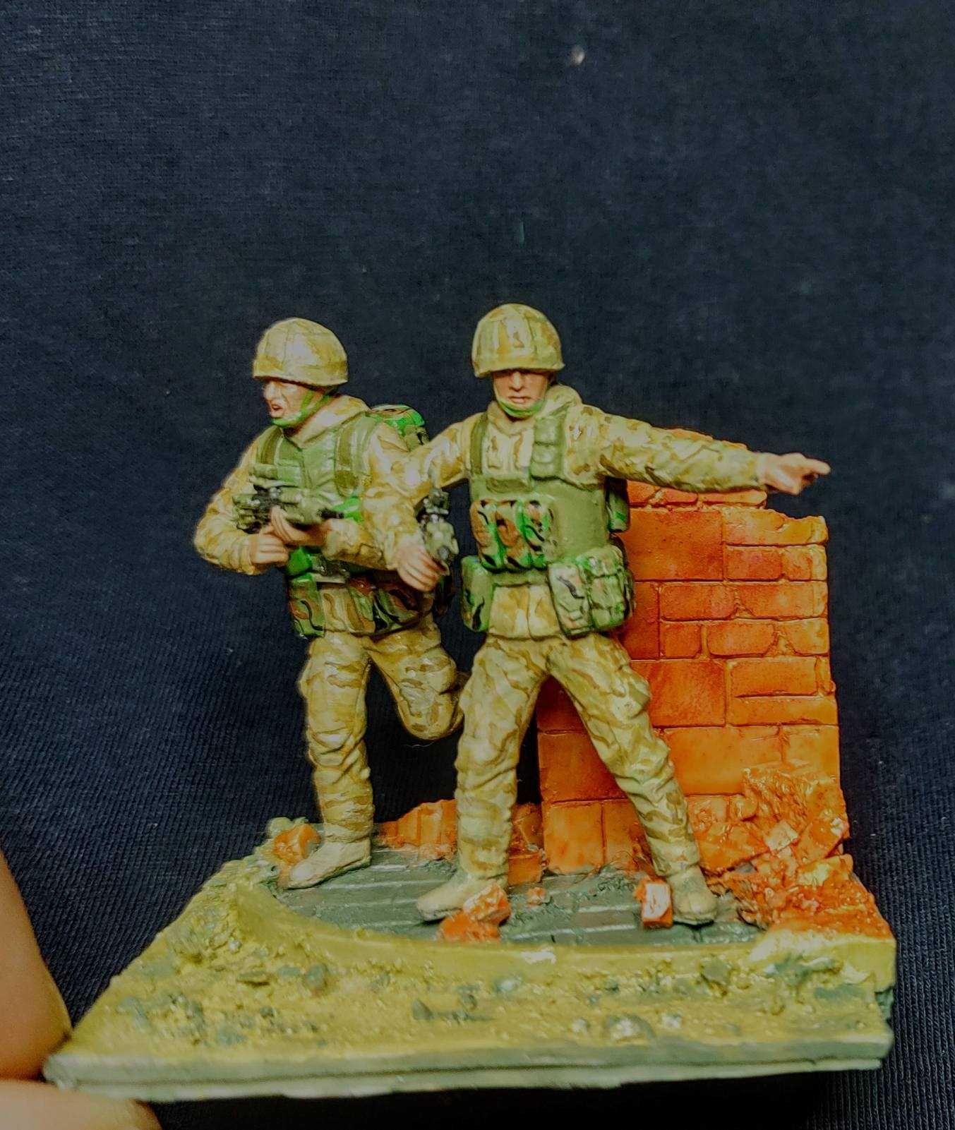 Мини -диорама 1:35 " British Desert Rats"