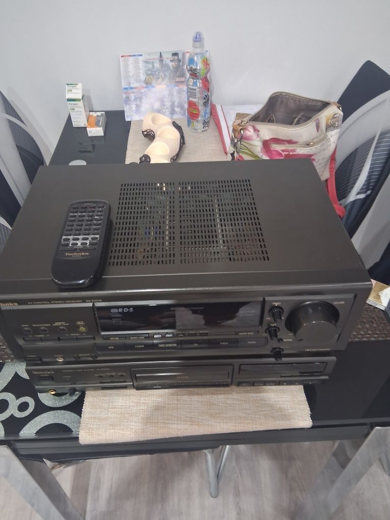 Technics amplituner i  cd