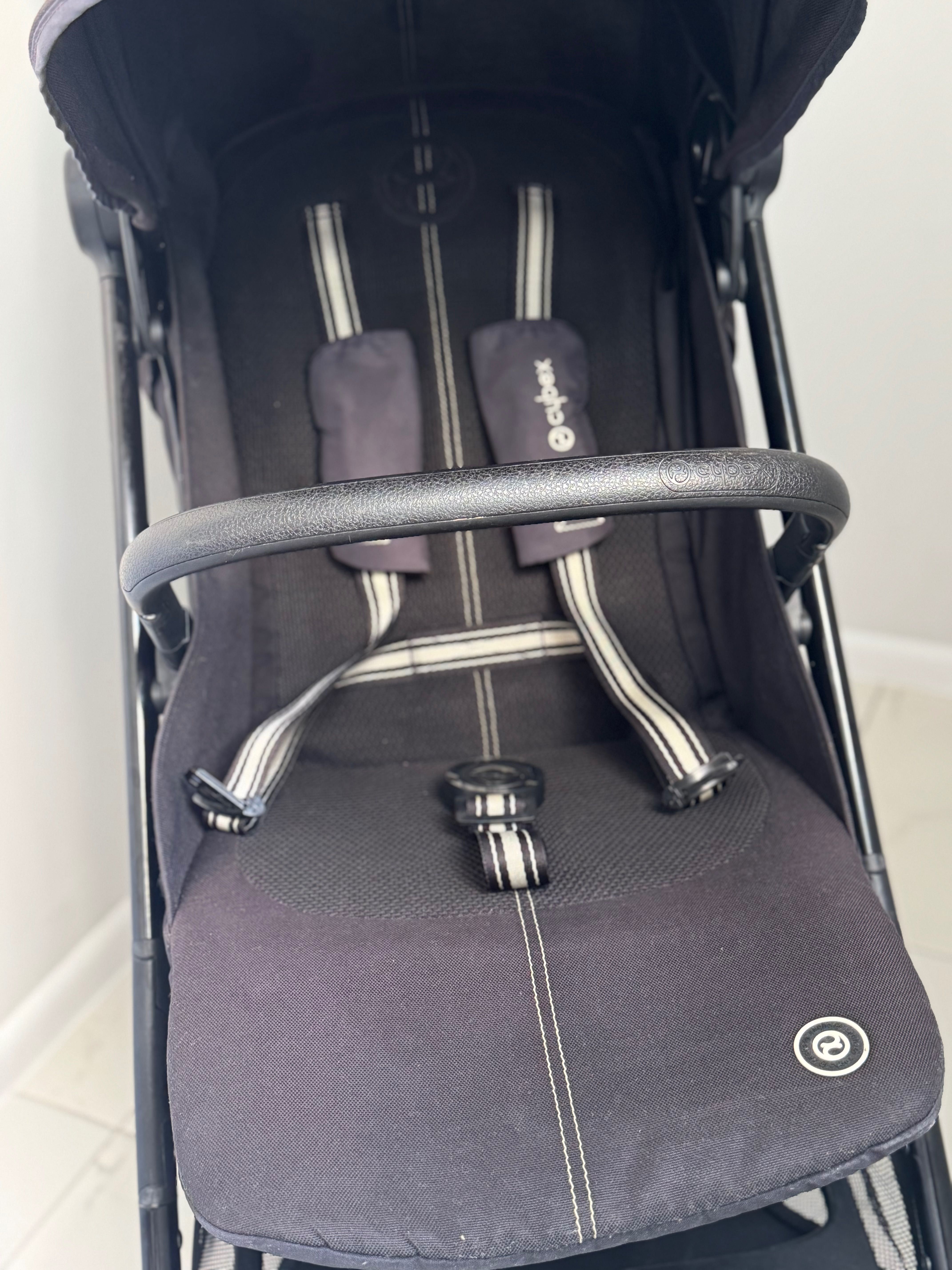 Коляска прогулянкова Cybex Beezy Magic Black (з бампером)