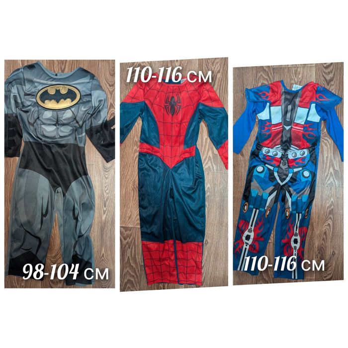 Розпродаж!!! 3-Д Супергерой костюм Хеловін Хеллоуин в асортименті