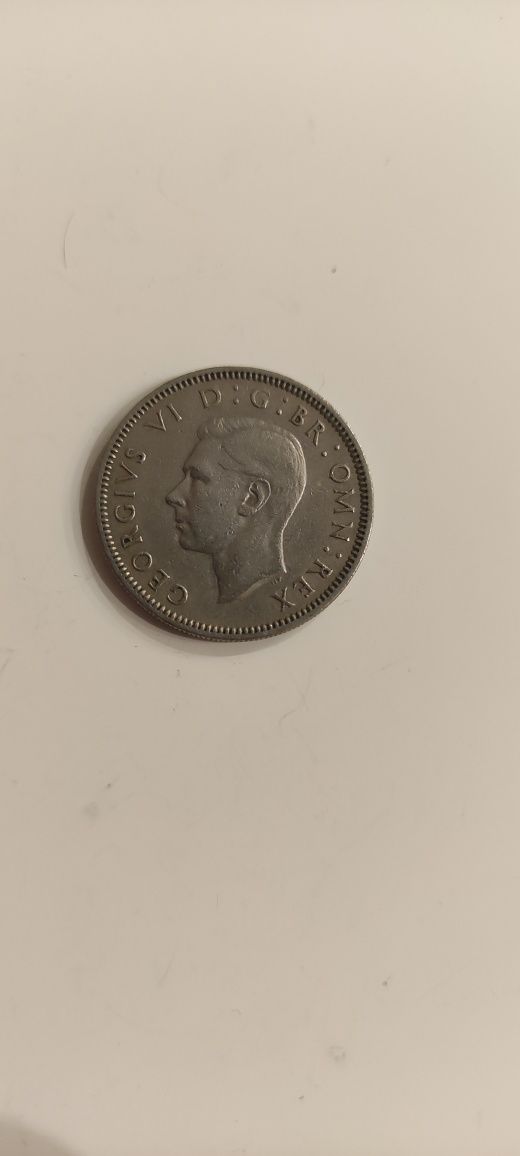 1 szyling, one shilling 1951, Jerzy VI, Wielka Brytania