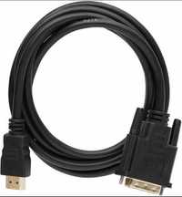 Кабель HDMI-DVI 3 метра чёрный