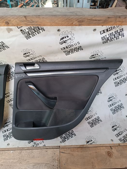 Карти, обшивки дверей оригінал Volksvagen Golf 5 Гольф 5 Салон