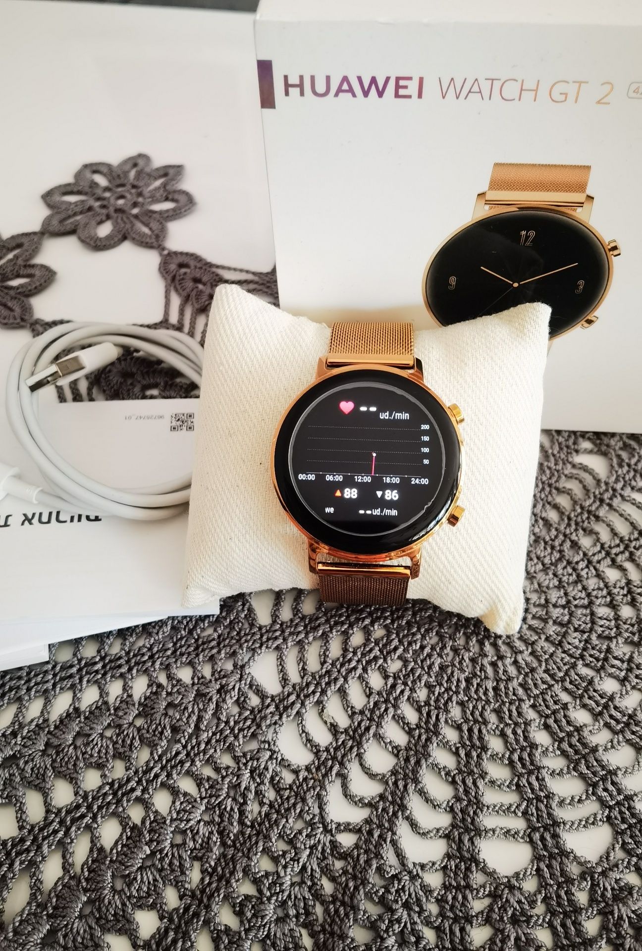 Smartwatch Huawei GT2 elegant złoty