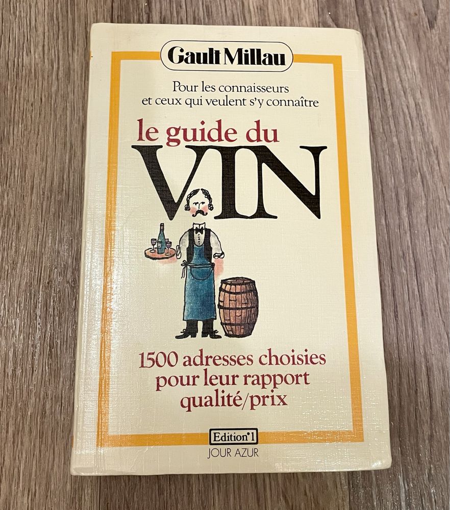 Le guide du vin /гид по винам /книги на французском/Gault Millau
