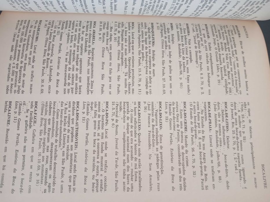 Dicionário da Gíria Brasileira, 1973, Euclides CS - edições Bloch