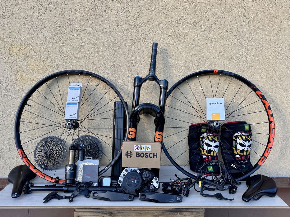 Розборка E-bike, Bosch Gen 4, Fox 36, Fox X2, Bosch 625, Fulkrum, XT
