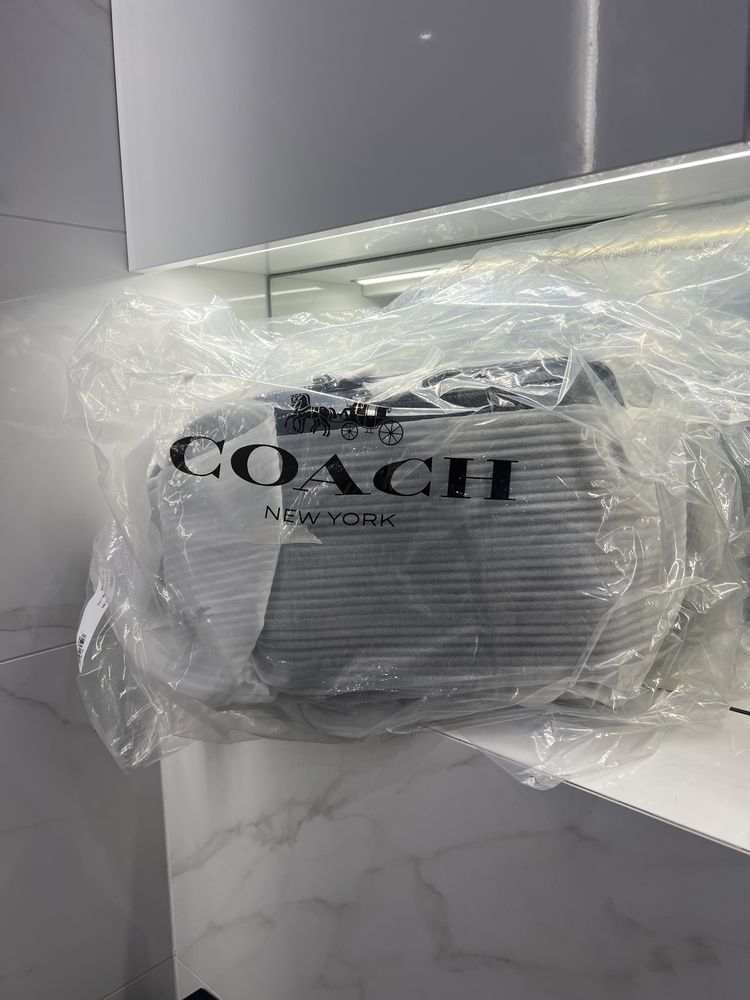 Сумка чоловіча Coach Ethan Pack оригінал коач через плече бананка