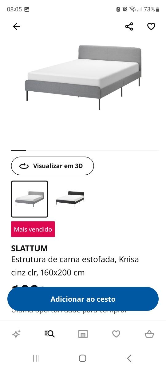 Vendo cama + colchão