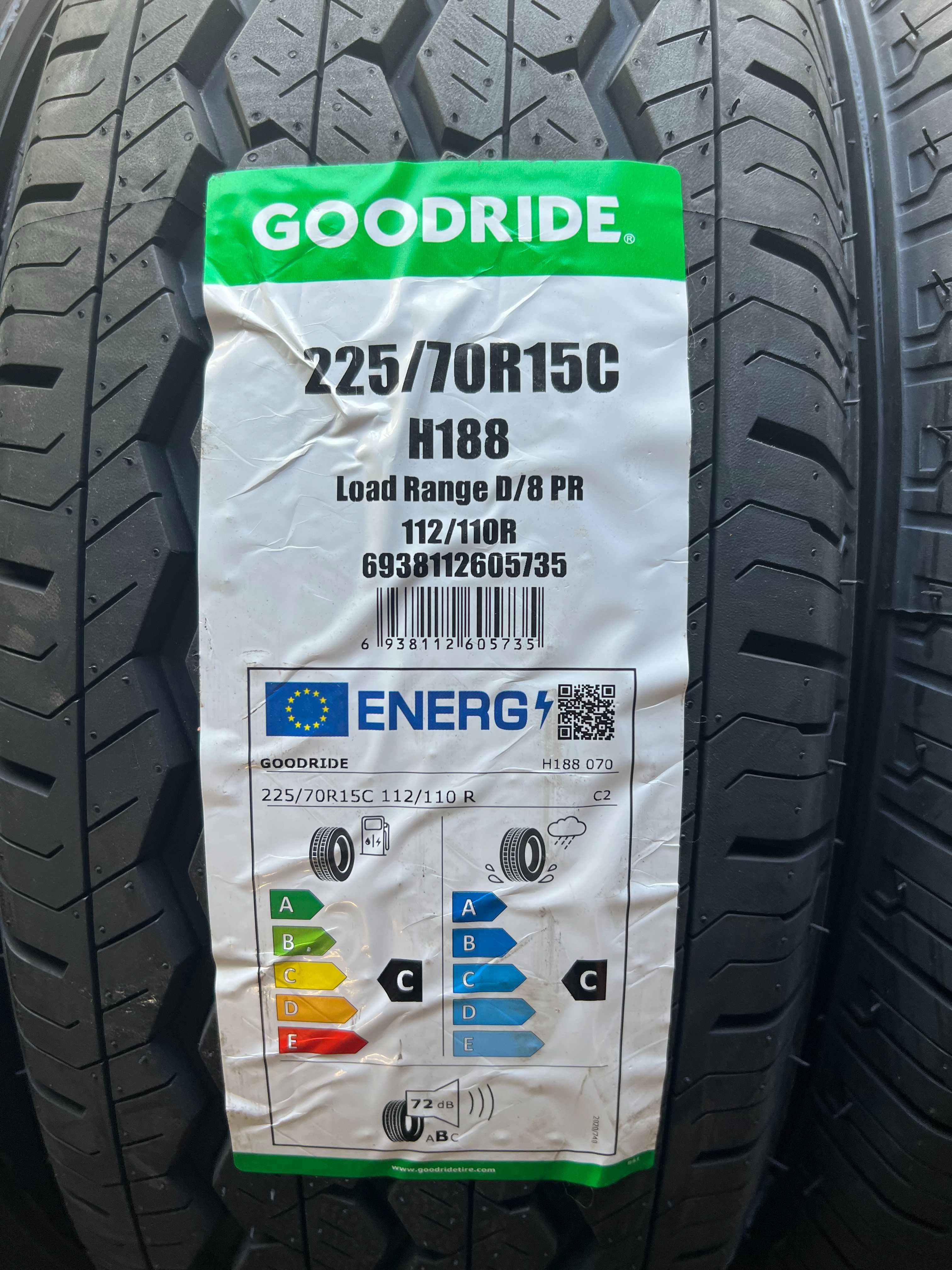 225/70r15c goodride nowe opony letnie bus dostawcze montaż w cenie 23r