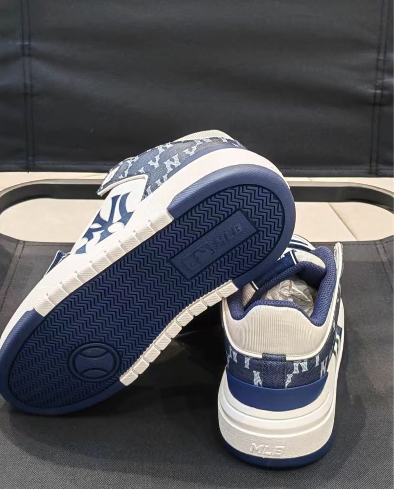 Buty MLB New York Yankees Navy Blue Plate Shoes