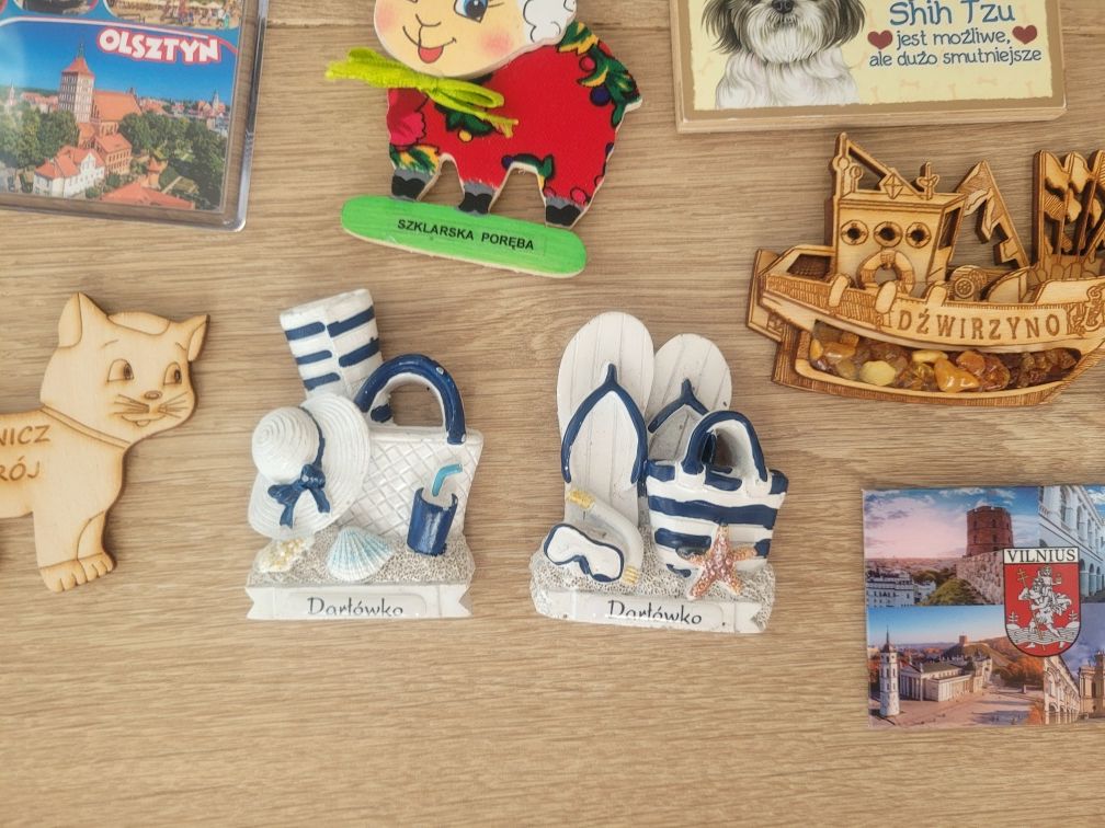 Magnesy POLSKA Zakopane Darłówko Olsztyn Białowieża Dzwizyno
