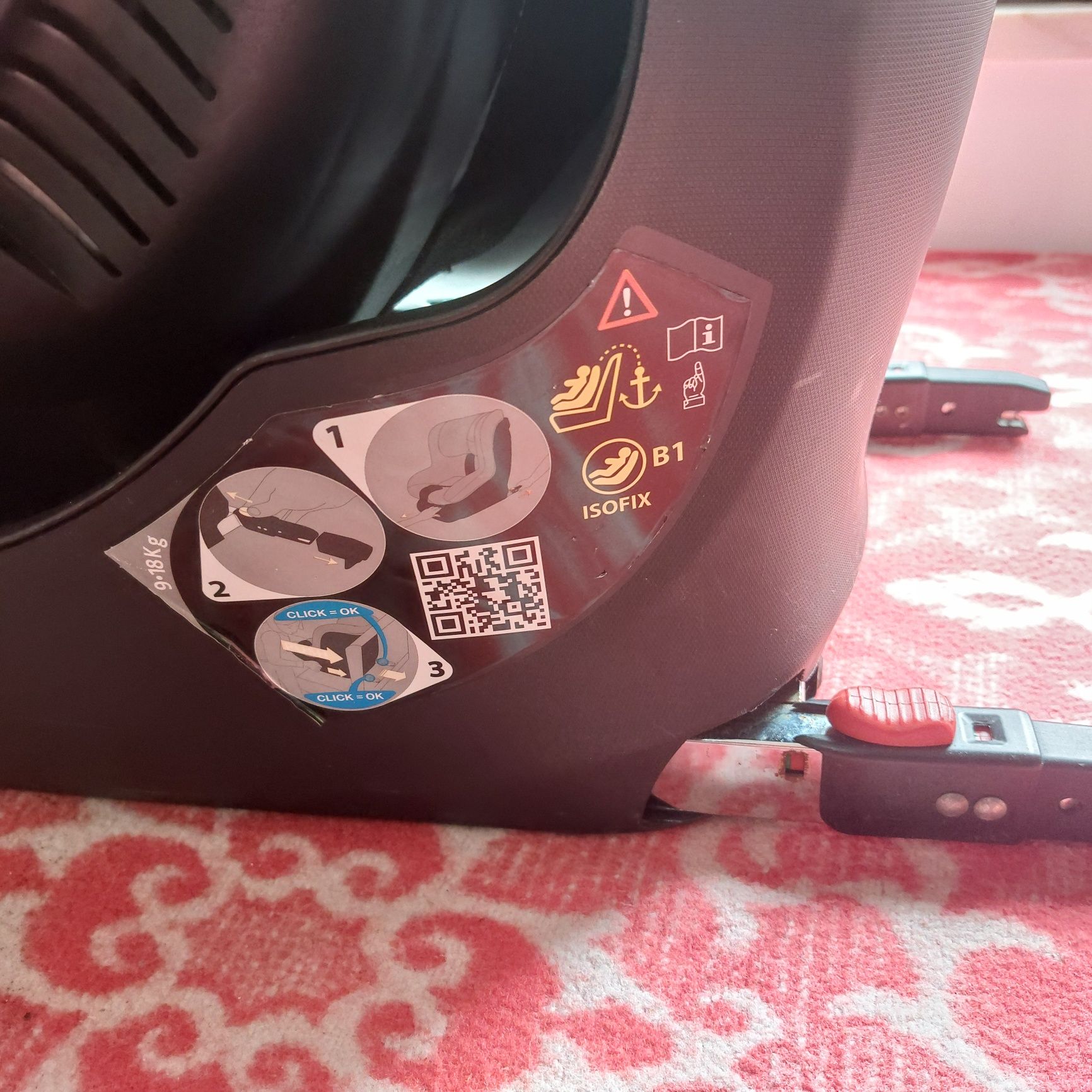 Cadeira chicco isofix