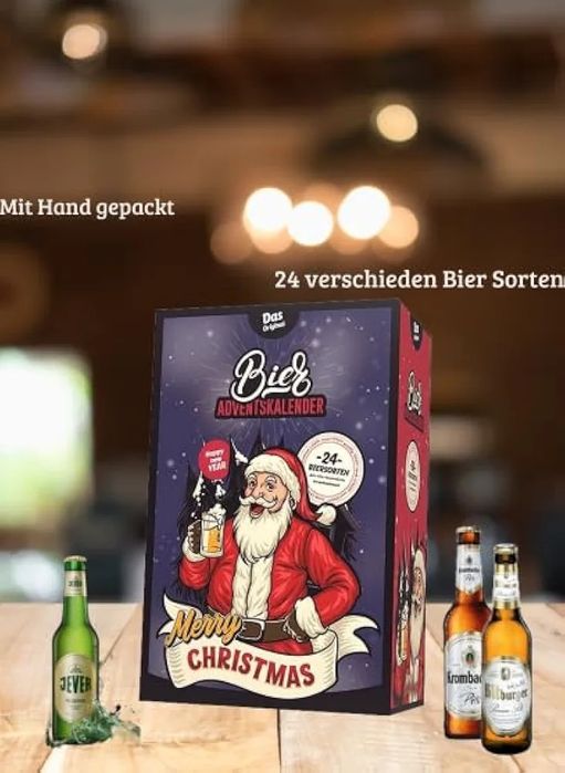 Адвент календар лікерів, пива