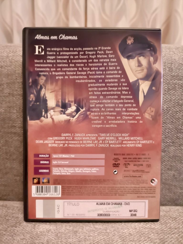 Almas em Chamas - dvd com slipcase