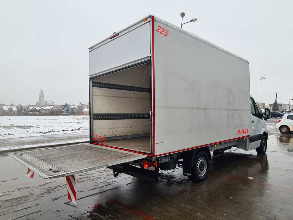 Wynajem Kontener WINDA - Mercedes Sprinter , kontener 4,4m