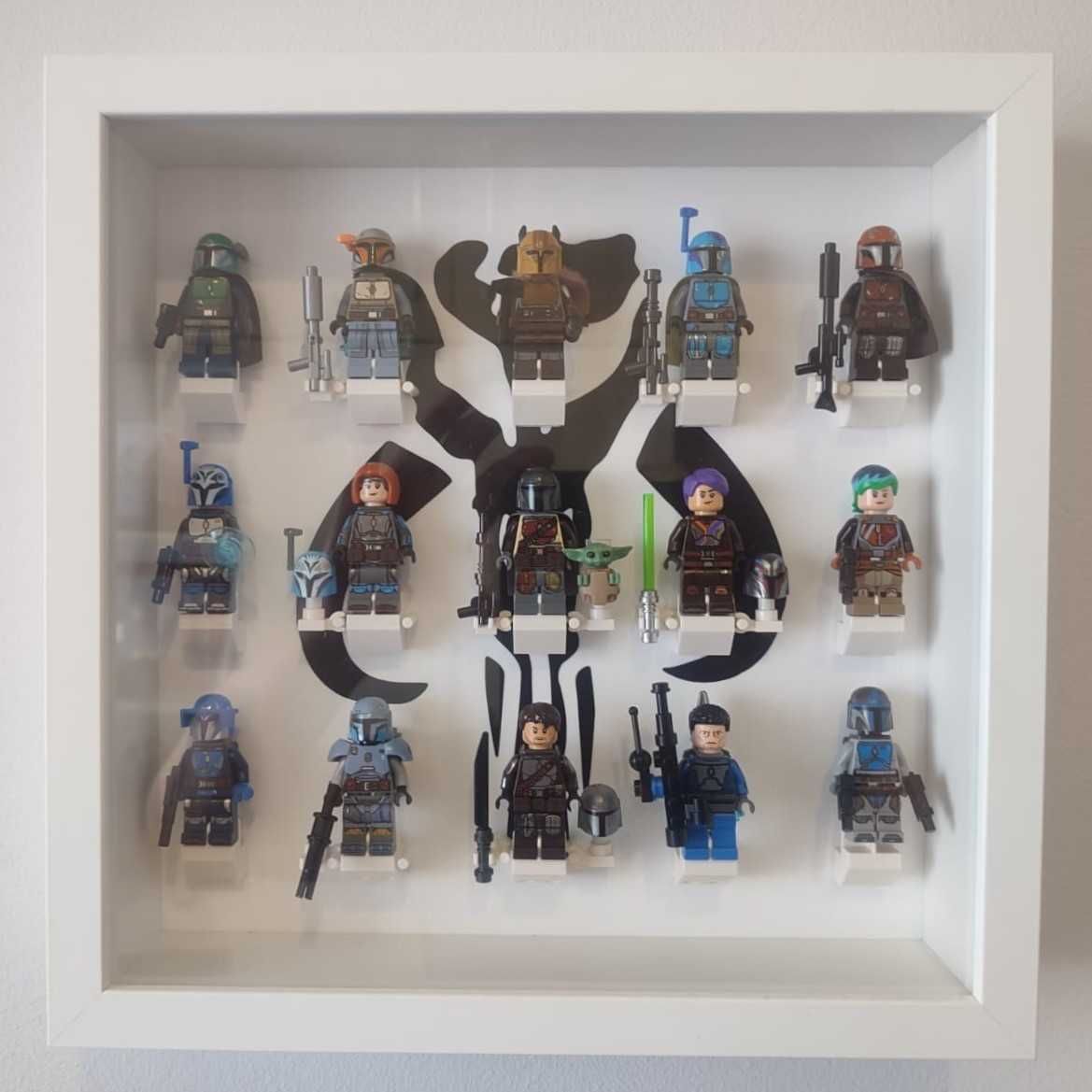 Ramka-gablota IKEA 25 cm x 25 cm na minifigurki LEGO Star Wars