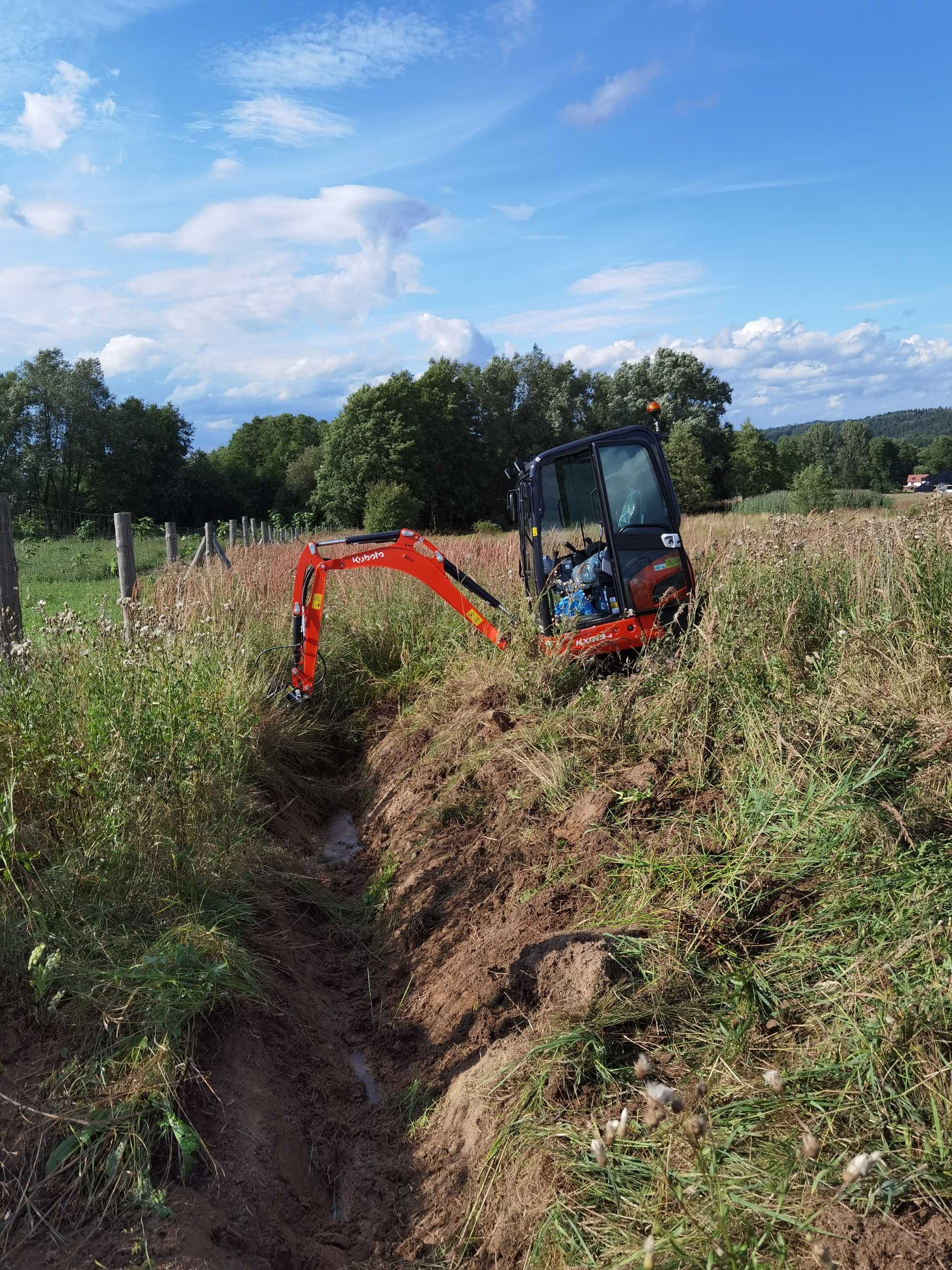 Usługi minikoparką, wozidło 700kg i transport wywrotką do 3.5t