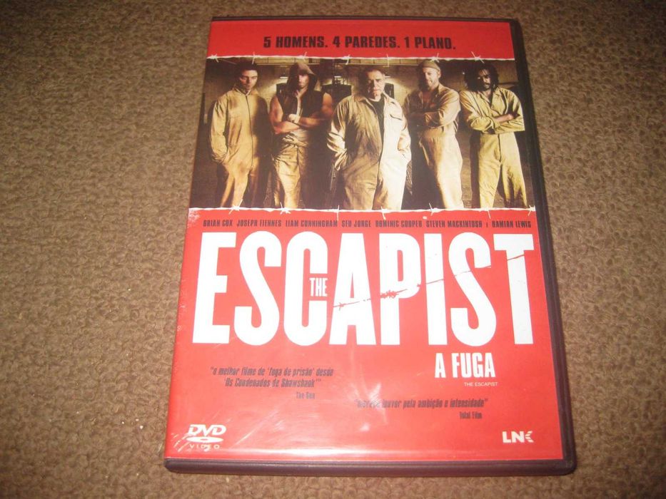 DVD "The Escapist- A Fuga" com Brian Cox