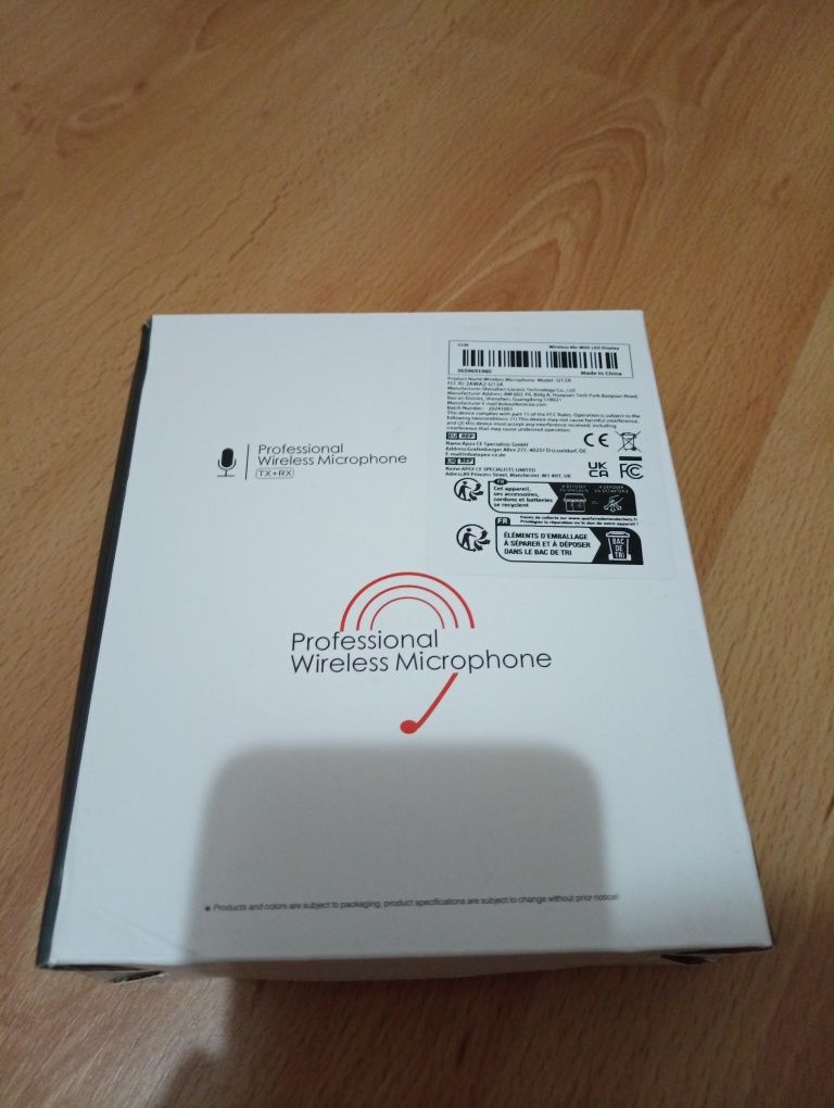 Micro headset - novo, na caixa