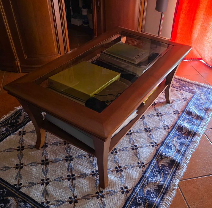 moveil bar de canto com movel de apoio para tv e mesa de centro