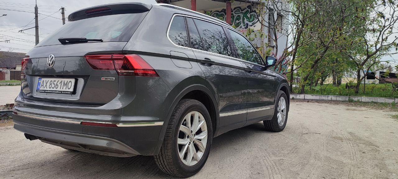 Volkswagen Tiguan 4×4, 2.0 турбо дизель. Механика