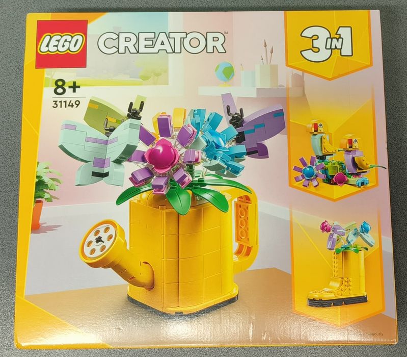 Lego Creator 3w1 - Kwiaty w konewce (31149, 8+) Nowe!!!