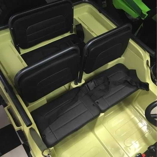 Auto na Akumulator dla dzieci Jeep Khaki 3 osobowe