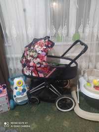 Продам каляску Cybex Spring Blossom Dark