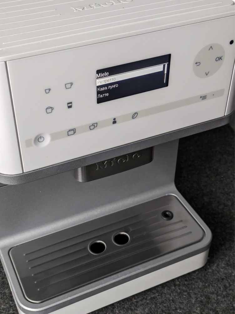 ТОПОВА Кавомашина Miele CM61 Біла/ Українська мова/ Автоматична