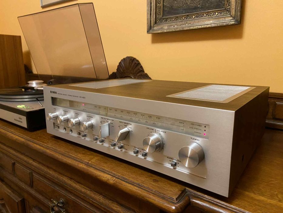 Kultowy amplituner Yamaha CR-820, piękny stan, vintage, wysoki model