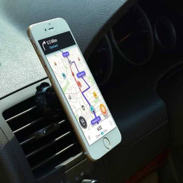 Magnetyczny uchwyt samochodowy na telefon na kratkę wentylację kolory