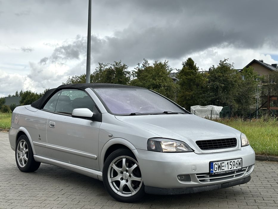 ‘05 Opel Astra G Bertone Cabrio 1.8ben 125KM Bez Rdzy 2 lata w PL