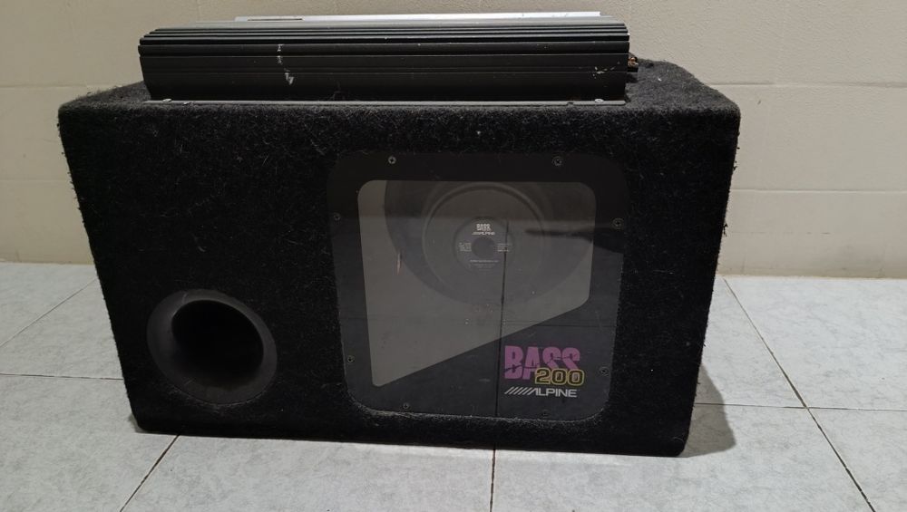 Subwoofer+amplificador