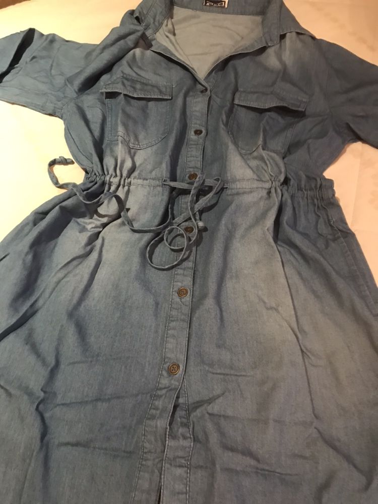 Camiseiro vestido ganga senhora, sem portes incluidos